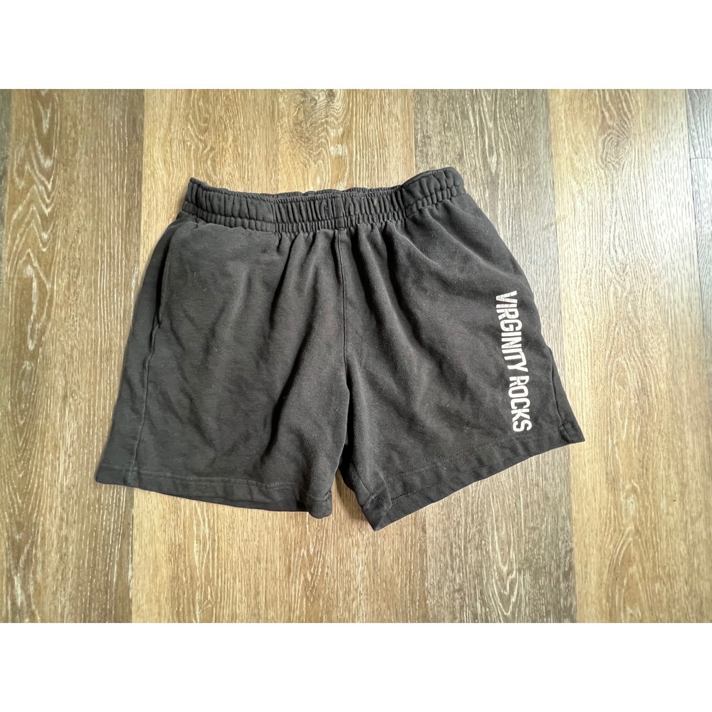Danny Duncan Virginity Rocks Shorts teen Large Black Good Fleece Graphic Sweat